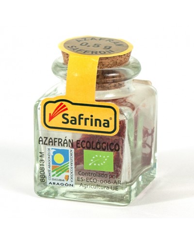 Azafrán hebras tarro cristal 1g